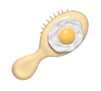 Mbiyhgta Brosse à cheveux à coussin d'air,peigne à cheveux à coussin d'air - Brosse à cheveux de massage avec motif œuf au plat,Brosse à cuir chevelu de dessin animé mignon, brosse à cheveux pour