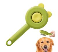 Mbiyhgta Brosse de toilettage pour chien, brosse lisse pour chats - Peigne démêlant pour animaux de compagnie,Brosses portatives pour chiens et chats, brosse de toilettage pour animaux de compagnie,