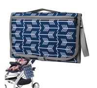 Mbiyhgta Fasciatoi per pannolini, fasciatoio lavabile,Fasciatoio da viaggio impermeabile per bambino - Protezione portatile per il letto notturno, tappetino pieghevole per pipì per vasino per bambini,