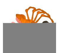 Mbiyhgta Giocattolo ragno stampato in 3D, ragno articolato | Giunti mobili stampati in 3D Spider Fidget Toys - Giocattoli da scrivania antistress Giocattoli agitati per adulti, per il compleanno di
