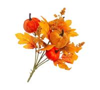 Mbiyhgta Maple Leaves Branches Leaves Pumpkin Fall Decoration | Thanksgiving Maple Branches For Living Room Bedroom Farmhouse Centerpiece Fireplace Mantel Entryway Gathering Party