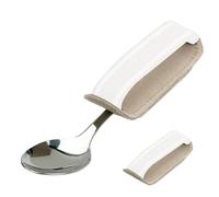 Mbiyhgta Sangles de manchette pour couverts, manchette pour ustensiles - Sangle de support élastique - Manchette d'aide à l'alimentation légère, sangle de support d'ustensiles portables pour personnes