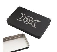 Mbiyhgta Scatola Per Mazzo Di Tarocchi | Organizzatore Per Tarocchi | Accessorio Per Giochi Da Tavolo, Scatola Organizer Portatile Per Casa Viaggio Interno Esterno