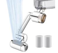 Mbiyhgta Swivel Faucet Extender,Upward Facial Mist Adjustable - Swivel Faucet Extender for Kitchen Sink - for Home Dorm Rental House Shower Room Face Washing Dish Cleaning