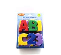 MBJelir Giocattoli da bagno in schiuma con lettere e numeri per bambini, set completo di 36 pezzi, giocattoli galleggianti impermeabili dell'alfabeto, giocattoli educativi per vasca da bagno