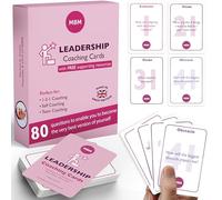 MBM 80 carte di leadership - Sviluppo dell'intelligenza emotiva e strumenti di coaching per la creazione di fiducia | Antipasti di conversazione per lo sviluppo di abilità di leadership e attività di