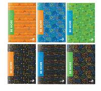 MBM 93857 Maxiquaderno A4 36Fg+2, Be More Fluo, 100 Gr, 5 Mm con Margine