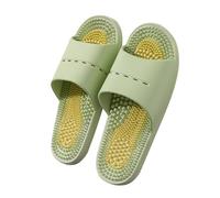 MBNKMEBU Ciabatte massaggianti for agopressione, Sandali massaggianti for agopuntura, stimolano la circolazione e migliorano la Salute di Uomini e Donne.(Groen,EUR36-37)