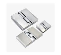 MBPAIHOP Cerniere for Porte Resistenti con Cuscinetti a Sfera in Lega di Zinco da 2,3/3,1/4 Pollici Cerniera con Coperchio Quadrato Scatola di distribuzione Industriale(Stainless Steel)