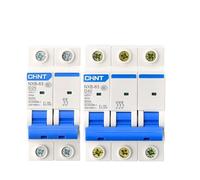 MBPAIHOP Interruttore magnetotermico 1P 220V 230 V 240V 1A 2A 3A 4A 6A 10A 16A 20A 25A 32A 40A 50A 63A(6A)