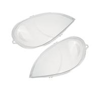 MBPBVRVAF 1 Paio per Classe ML W163 2002-2005 Coprifaro Anteriore Auto Coprilente per Fari Paralume in Vetro 1638204961 Faro Lente Paralume