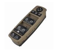 MBPBVRVAF Elettrico Pulsantiera Alzavetri per GL Classe R GL320 GL450 R280 R300 R320 R350 R500 R550 R63 Interruttore di Controllo Generale Alzacristalli Elettrici Auto 2518300390(Brown)
