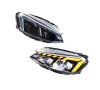 MBPBVRVAF Faro Anteriore 2 Pz per Golf MK7 VII per TSI per TDI 2013-2017 Auto LED Fari Anteriori Faro Assemblaggio Proiettore Non Adatto per GTI per GTD per R Fari Anteriori Assy