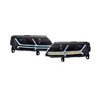 MBPBVRVAF Faro Principale 1 Coppia Per A6 C6 S6 2004-2011 Gruppo Ottico Anteriore DRL Con LED Completo Gruppo Fari Anteriori(2005-2008 H)