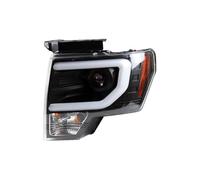 MBPBVRVAF Faro Principale 1 Coppia Per Raptor Per F150 2009-2014 Fari Anteriori LED Per Auto Proiettore Segnale DRL Lente Gruppo Fari Anteriori