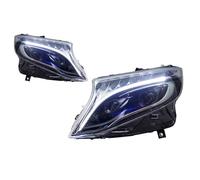 MBPBVRVAF Faro Principale 1 Coppia Per Vito W447 2013-2019 Gruppo Ottico Anteriore LED DRL Proiettore Lente Dinamica Gruppo Fari Anteriori(RHD)