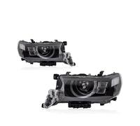 MBPBVRVAF Faro Principale 1 Paio Di Fari Auto Per Land Per Cruiser LC200 2016-2021 Gruppo Ottico Anteriore LED Completo Lenti Proiezione Gruppo Fari Anteriori