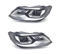 MBPBVRVAF Faro Principale 2 Pezzi Per Per Tiguan 2013 2014 2015 2016 2017 Paraurti Anteriore Per Auto Faro Anteriore Gruppo Fari Anteriori