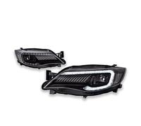 MBPBVRVAF Faro Principale 2 Pezzi Per Subaru Per Impreza Per WRX 2008-2014 Faro Anteriore Dinamico LED Indicatori Direzione Gruppo Fari Anteriori