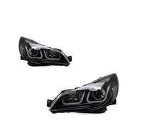 MBPBVRVAF Faro Principale 2 Pezzi Per Subaru Per Outback Per Legacy 2010-2017 Fari Anteriori LED Completi Gruppo Proiettore Lente Gruppo Fari Anteriori(Without bulb)