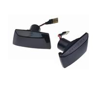 MBPBVRVAF Indicatore Direzione per Opel per Astra H per Zafira B per Corsa D per Insignia A Meriva B 2 Indicatori di Direzione Dinamici Sequenziali A LED Specchietto Retrovisore(Dynamic Smoked)