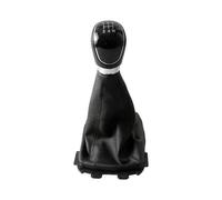 MBPBVRVAF Leva Cambio Ricambio 1PCS per Ecosport 2013 2014 2015 2016 2017 2018 Ghetta Boot Copertura Pomello del Cambio Manuale Cuffia Cambio(5 Speed Black)