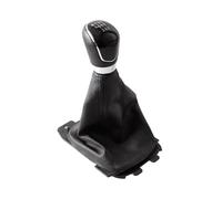 MBPBVRVAF Leva Cambio Ricambio 1PCS per Ecosport 2013 2014 2015 2016 2017 2018 Ghetta Boot Copertura Pomello del Cambio Manuale Cuffia Cambio(6 Speed Black)
