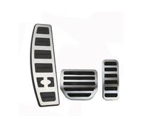 MBPBVRVAF Protezione Pedali 1PC per Discovery 4 LR4 2010-2016 per Range Rover per Lo Sport 2010-2013 L320 Resto del Piede Pedale del Freno Carburante Gas Pad Copertura Kit Pedali Auto(3 PCS)