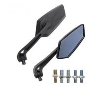 MBPBVRVAF Specchietti Moto Specchietto Retrovisore Laterale da 8/10 Mm Adatto per La Maggior Parte I Molli Lenti Ultra Trasparenti E Antiriflesso B Specchietto Retrovisore(Blue Glass)