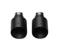 MBPBVRVAF Terminali Scarico per Golf 7 per MK7 per GTI Universale 60mm 63mm 1 Pz Acciaio Inossidabile Punta di Scarico Singola Ugello Silenziatore Punte Scarico(ID63MM OD114MM)