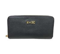 MBRC PORTAFOGLI DONNA A VENTAGLIO CON SCOMPARTI 18 CARD L614 (Nero)