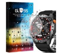 MBROS Compatibile per [3 Pezzo Protettive] 9H Vetro Temperato Pellicole Protettive Compatibile per BANLVS 2024 Smartwatch Orologio Uomo 1,43" A-57-K (3 Pezzo Protettive)