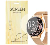 MBROS Compatibile per [6 Pezzo Protettive] Morbido Pellicola protettive per display Compatibile per HASAKEI Smartwatch Donna 1.39" S53 (6 Pezzo)