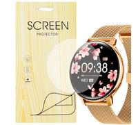 MBROS Compatibile per [6 Pezzo Protettive] Morbido Pellicola protettive per display Compatibile per NAIXUES Smartwatch Orologio Donna 1.39" (6 Pezzo Protettive)