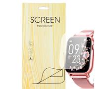 MBROS Compatibile per [6 Pezzo Protettive] Morbido Pellicola protettive per display Compatibile per SWGOTA/BANLVS Smartwatch Donna 1.85" G39 (6 Pezzo)