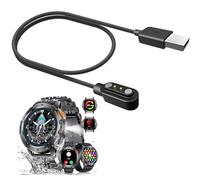 MBROS Compatibile per Cavo USB Compatibile per ESFOE 2024 Smartwatch Orologio Intelligente Uomo 1.43" EF5 (Nero)