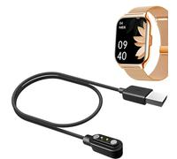 MBROS Compatibile per Cavo USB Compatibile per ZOSKVEE Smartwatch Donna Uomo 1.85" P95 (Nero)