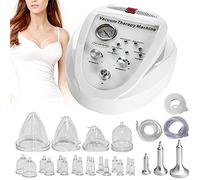 MBROS Macchina per Terapia sottovuoto con Coppe per Glutei, coppettazione per Massaggio Modellante per Il Corpo Massaggiatori per la Schiena Coppettazione sottovuoto con 24 Ventose