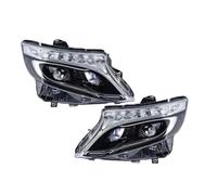 MBROS per Classe V per Vito W447 2016-2022 2023 E32 Aggiornamento Gruppo Fari Anteriori Auto Lente Proiettore Fari A LED Accessori Gruppo Faro Anteriore