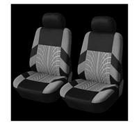 MBROS Set Copri Sedile Coprisedili Universali per Auto da 2 O 5 Pezzi Doppi Sedili Anteriori E Posteriori 3 Sedili Indipendenti Interni Due File di Sedili(2pcs Gray)