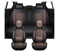 MBROS Set Copri Sedile per Land per Cruiser per Prado Coprisedili per Auto Universali Completi Accessori Interni Anteriori O Posteriori per Auto(Coffee)