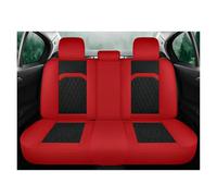 MBROS Set Copri Sedile per Logan 2 per Arkana per Kangoo per Talisman Set Coprisedili Auto Universali Accessori(Black Red Rear)