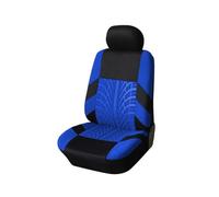 MBROS Set Copri Sedile per Passat B8 Set Completo Coprisedile Universale per Auto Set Blu Tracce di Pneumatici Dettagli Styling(Blue-1PCS)
