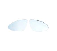 MBROS Vetro Specchietto Retrovisore per Cayenne 2011 2012 2013 2014 Lenti Riflettenti per Specchietto Retrovisore Auto in Vetro con Riscaldamento Specchio Retrovisore Riscaldato(2PCS Left And Right)