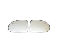 MBROS Vetro Specchietto Retrovisore per Compass 2007-2016 Specchietto Retrovisore Laterale Riscaldato Automatico Specchio Retrovisore Riscaldato(2PCS)