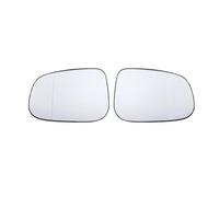 MBROS Vetro Specchietto Retrovisore per Jaguar per XFL 2017-2023 Specchietti Retrovisori Laterali per Auto Specchietti Retrovisori Riscaldati Specchio Retrovisore Riscaldato(2PCS Left And Right)