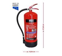 Mbs Fuoco 9l Da Schiuma Estintore din En 3 A/B 27A 233B=9LE