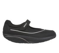 MBT BARIDI 2 Ballerine da Donna Stile Sportivo Scarpe da Passeggio Anatomiche e Comode Calzature Fisiologiche Confort e Stabilità con Suola Curva. Mocassini Casual con Chiusura. Colore Nero