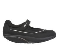 MBT BARIDI 2 Ballerine da Donna Stile Sportivo Scarpe da Passeggio Anatomiche e Comode Calzature Fisiologiche Confort e Stabilità con Suola Curva. Mocassini Casual con Chiusura. Colore Nero