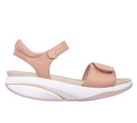 MBT MALIA 2 Sandali eleganti da donna in pelle di pecora. Calzature leggere e comode per la primavera e l'estate. Calzature fisiologiche. Sandali moderni con chiusura aderente. Colore rosso